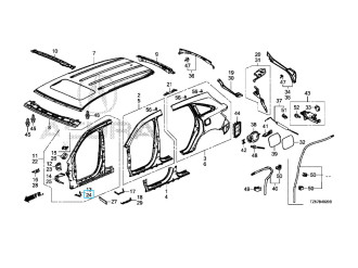 Кріплення HONDA/ACURA 63527TZ5A00ZZ