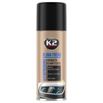 Очисник кондиціонера Нейтралізатор запаху спрей кондиціонера K2 Klima Fresh лимон 150мл K2