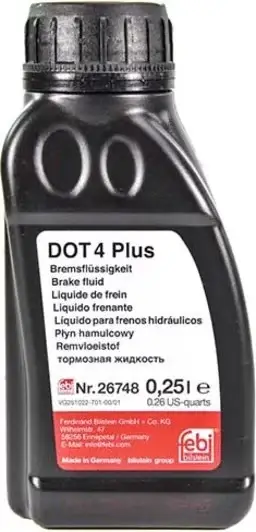 Гальмівна рідина BRAKE FLUID FEBI