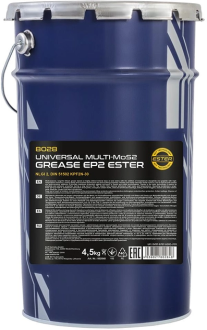 Мастило для ШРКШ та підшипників EP-2 Multi-MoS2 Universalfett Mannol 8028