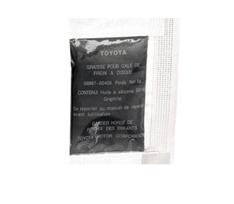Мастило для супортів (антискрипна) GREASE DISK BRAKE TOYOTA 0888780409