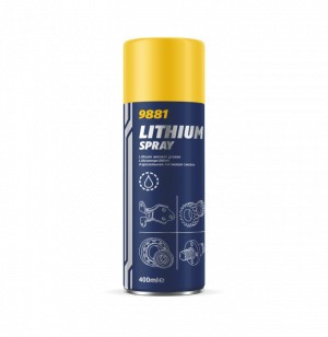 Мастило літієве Lithium spray Mannol 9881
