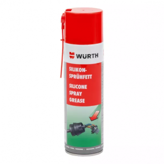Мастило для контактів SILIKON SPRAY GREASE WURTH 0893223