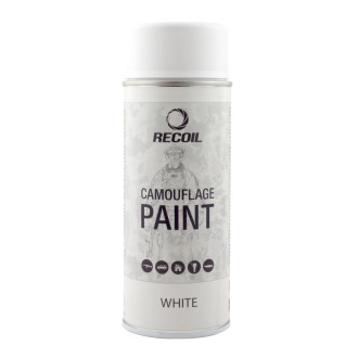 Фарба маскувальна аерозольна Біла матова RECOIL