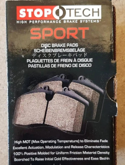 Колодки гальмівні задні 