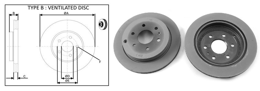 Диск гальмiвний APLUS 61703AP