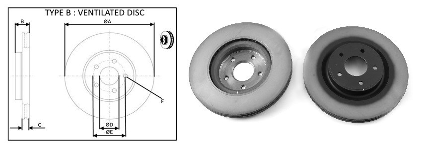 Диск гальмiвний APLUS 61716AP