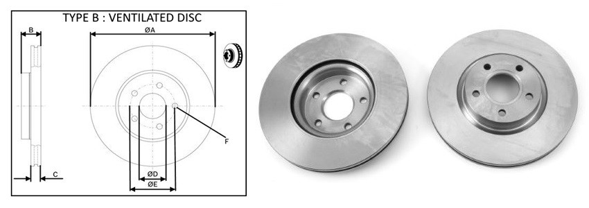 Диск гальмiвний APLUS 61296AP