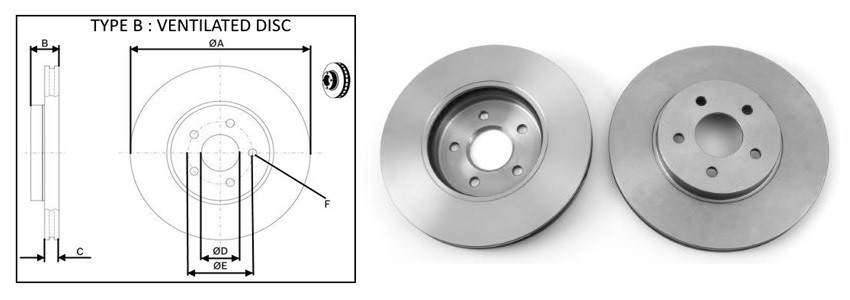 Диск гальмiвний APLUS 61310AP