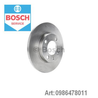 Диск гальмівний Bosch 0986478011