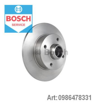 Диск гальмівний Bosch 0986478331
