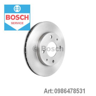 Диск гальмівний Bosch 0986478531