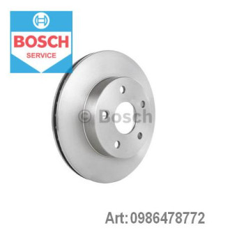 Диск гальмівний Bosch 0986478772