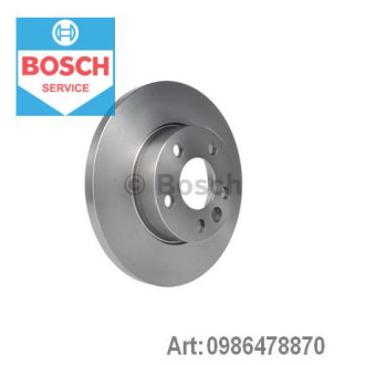 Диск гальмівний Bosch 0986478870