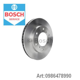 Диск гальмівний Bosch 0986478990