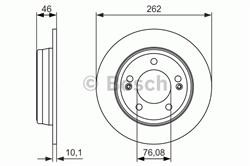 Диск гальмівний Bosch 0986479052