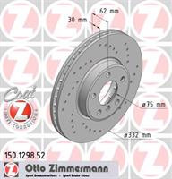 Диск гальмівний Otto Zimmermann 150129852