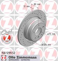 Диск гальмівний Otto Zimmermann 150129952