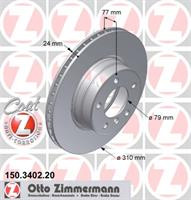 Диск гальмівний Otto Zimmermann 150340220