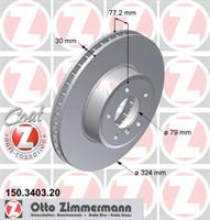 Диск гальмівний Otto Zimmermann 150340320