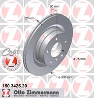 Диск гальмівний Otto Zimmermann 150342620
