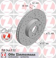 Диск гальмівний Otto Zimmermann 150344752