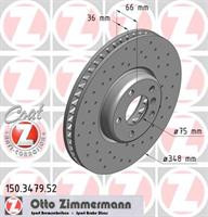 Диск гальмівний Otto Zimmermann 150347952
