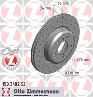 Диск гальмівний Otto Zimmermann 150348252