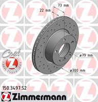 Диск гальмівний Otto Zimmermann 150349752