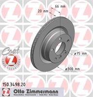 Диск гальмівний Otto Zimmermann 150349820