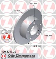 Диск гальмівний Otto Zimmermann 100121720