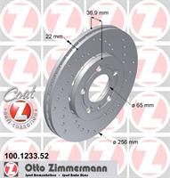 Диск гальмівний Otto Zimmermann 100123352