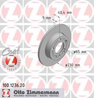 Диск гальмівний Otto Zimmermann 100123620