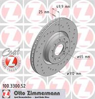Диск гальмівний Otto Zimmermann 100330052