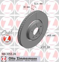 Диск гальмівний Otto Zimmermann 100335520