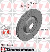 Диск гальмівний Otto Zimmermann 100335752