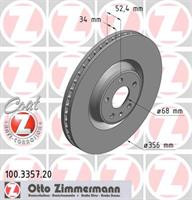 Диск гальмівний Otto Zimmermann 100335720