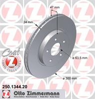 Диск гальмівний Otto Zimmermann 250134420