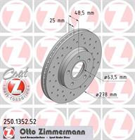 Диск гальмівний Otto Zimmermann 250135252
