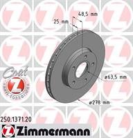 Диск гальмівний Otto Zimmermann 250137120