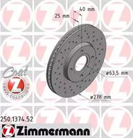 Диск гальмівний Otto Zimmermann 250137452