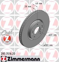 Диск гальмівний Otto Zimmermann 285351620
