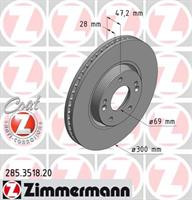 Диск гальмівний Otto Zimmermann 285351820