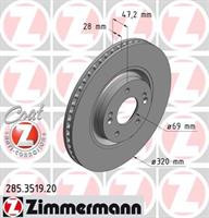 Диск гальмівний Otto Zimmermann 285351920