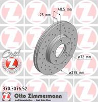 Диск гальмівний Otto Zimmermann 370307652
