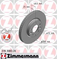 Диск гальмівний Otto Zimmermann 370308320