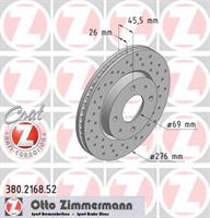 Диск гальмівний Otto Zimmermann 380216852