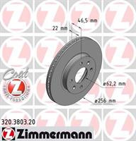 Диск гальмівний Otto Zimmermann 320380320