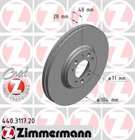 Диск гальмівний Otto Zimmermann 440311720