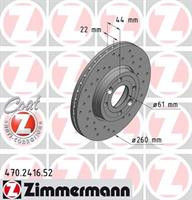 Диск гальмівний Otto Zimmermann 470241652